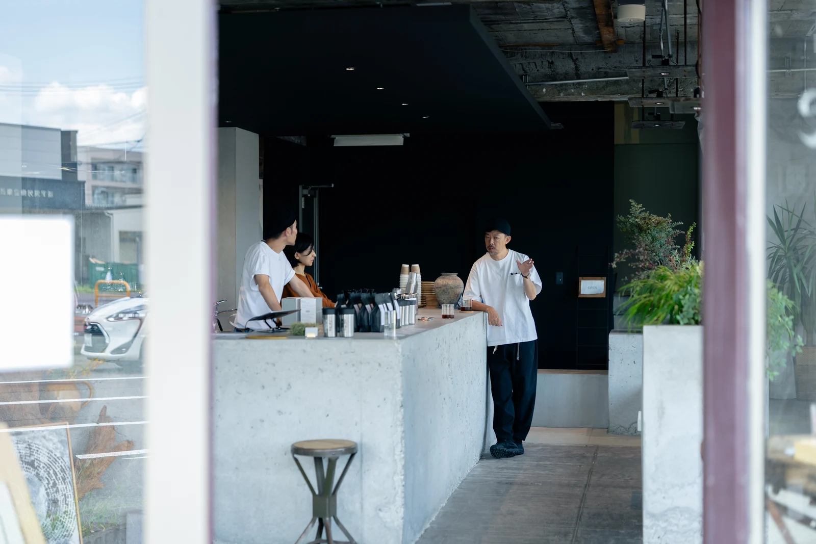 長岡市西新町のコーヒーロースターscene